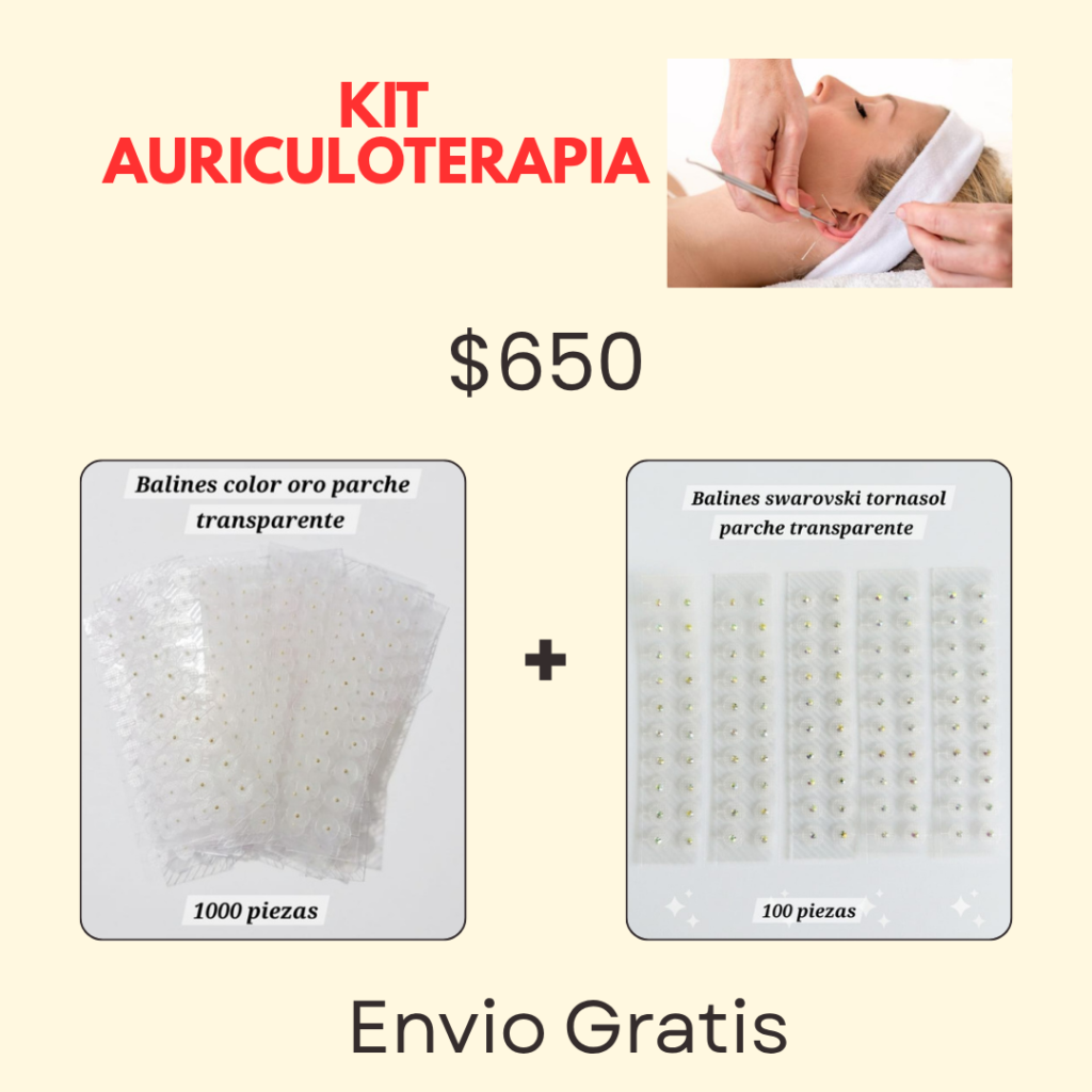 kit balines color oro más 100 balines swarovski tornasol