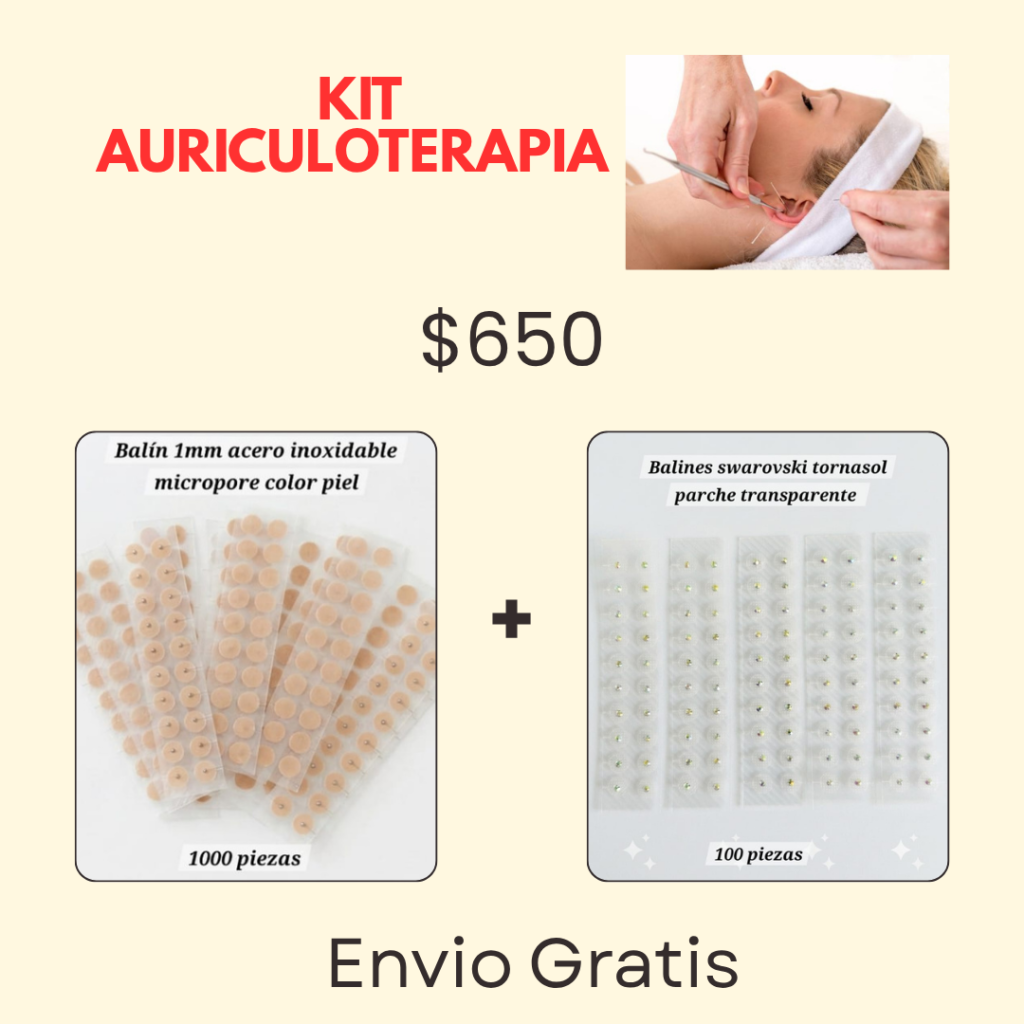 kit balines micropore color piel más 100 balines swarovski tornasol
